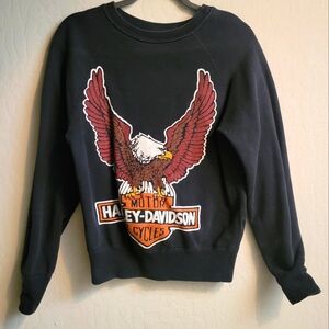 Madeworn Harley Davidson Eagle Sweatshirt xs
